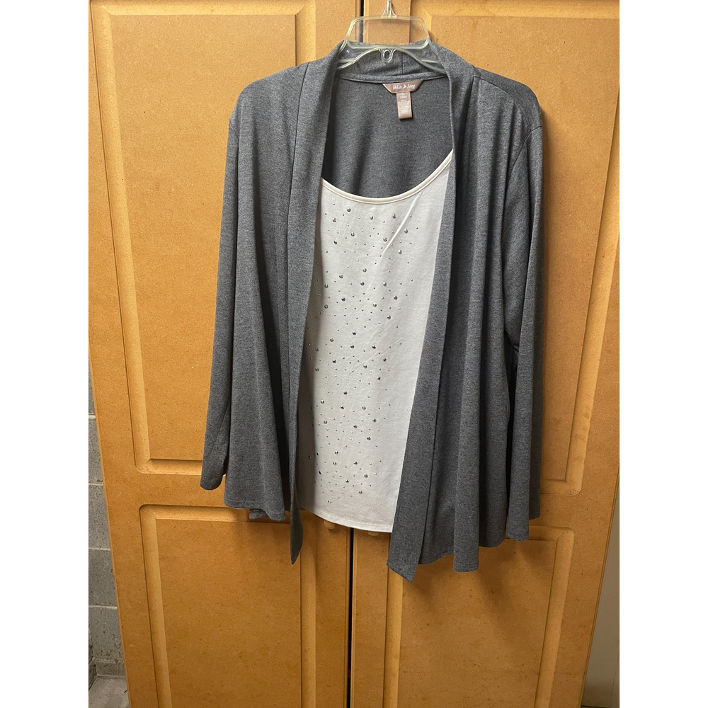 White Stag Blouse with shell Size 16W